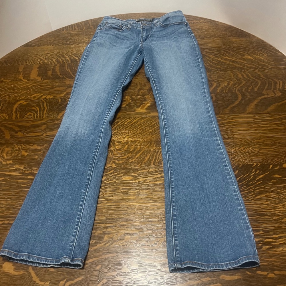 Levi's Demi Curve Jeans Women 4/27 Blue Mid Rise Bootcut Denim
